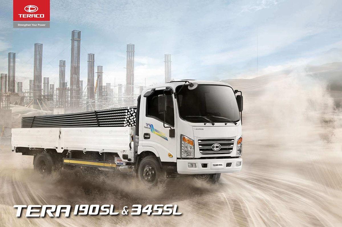 Ưu đãi 100% lệ phí trước bạ khi mua Tera190SL và Tera345SL.